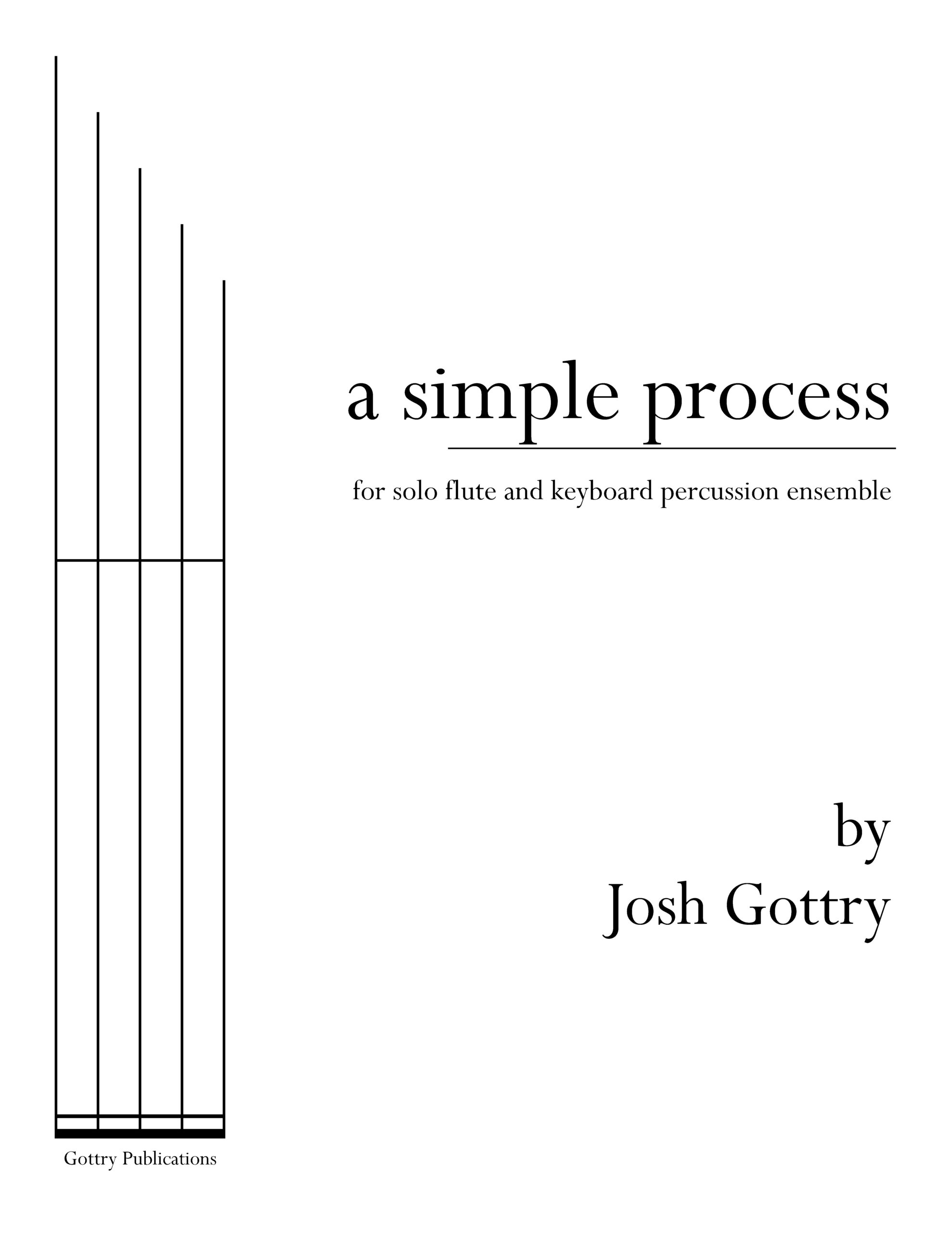 A Simple Process (flute & percussion)