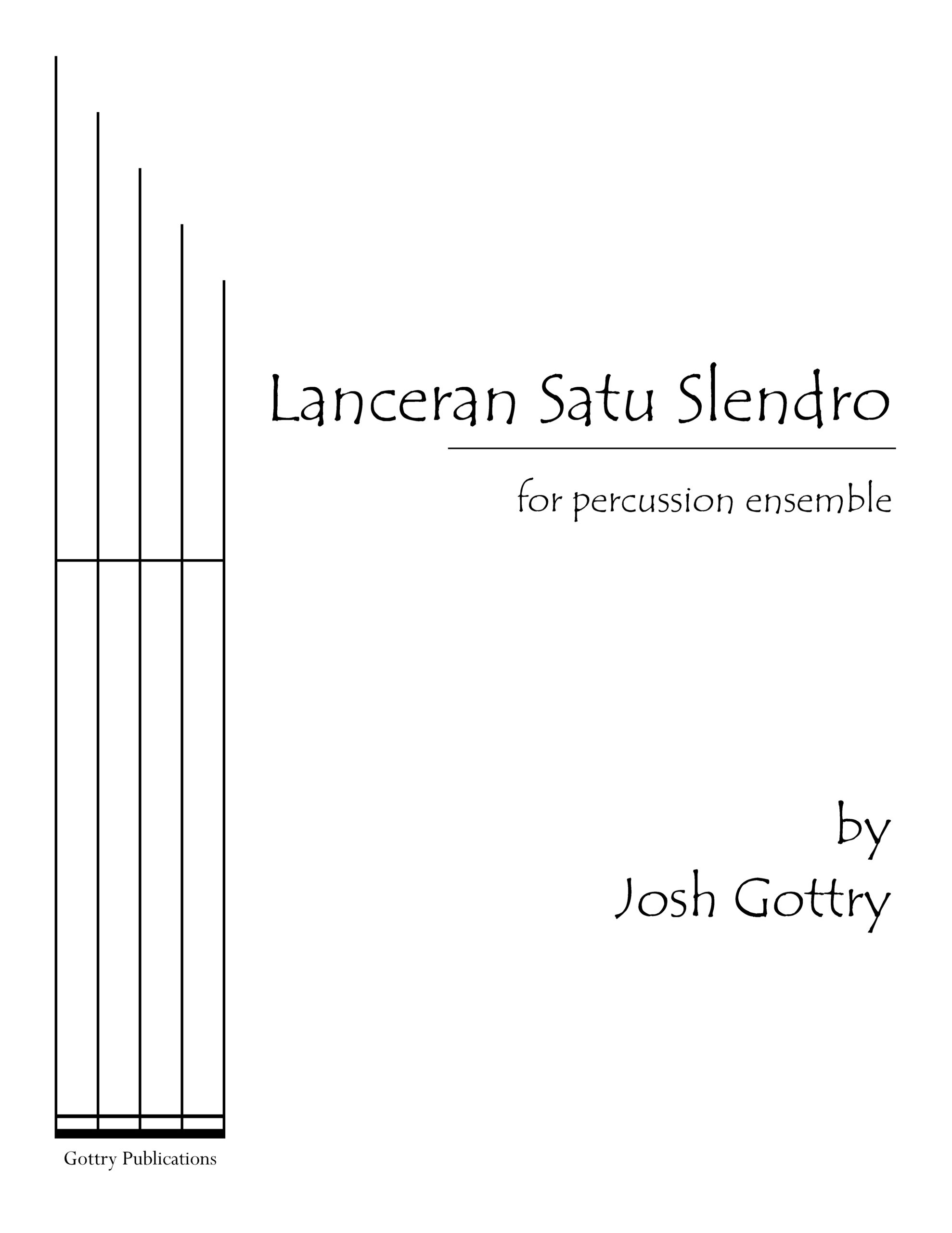 Lanceran Satu Slendro