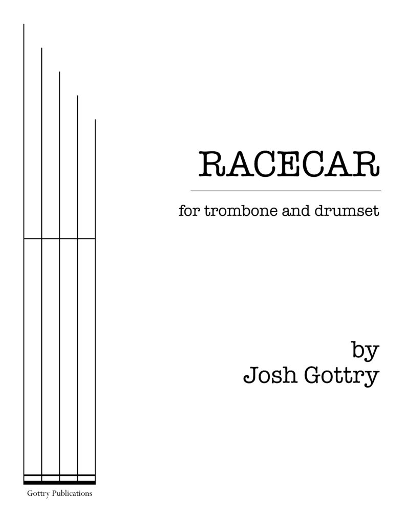 Racecar cover page
